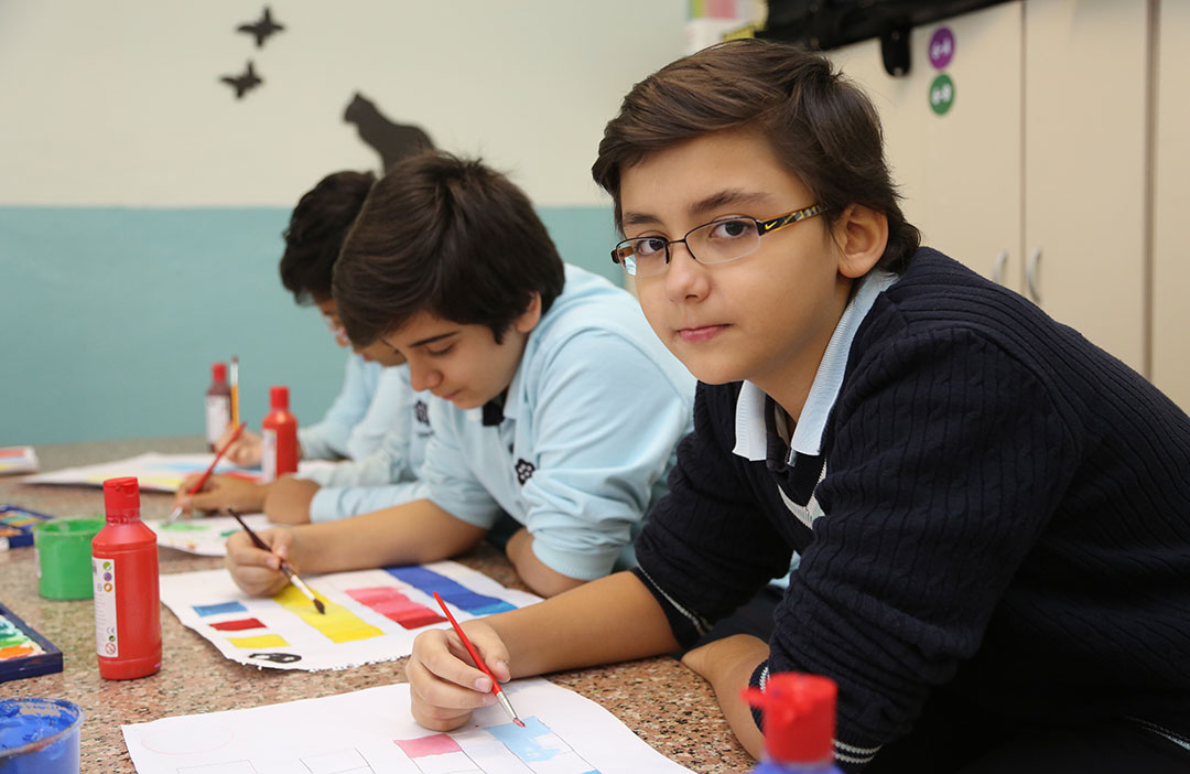 İhlas Koleji Görsel Sanatlar Dersi